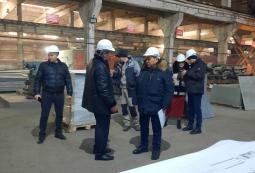 Председатель Правления встретился с Акимом Абайской области, а также посетил завод по производству строительных материалов в городе Семей