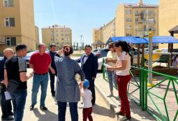 Председатель Правления АО «Samruk-Kazyna Construction» совершил рабочую поездку в город Шымкент