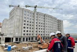 Информация о ходе строительства жилых объектов «Qazyna» и «Grand Victoria» и жилой комплекс в районе ЭКСПО в городе Нур-Султан