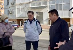 Председатель Правления Общества Айманбетов М. З. посетил жилой комплекс «Жеруйык» в городе Атырау