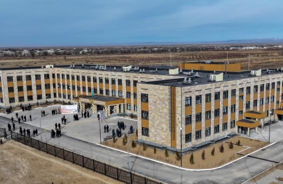 A comfortable school was opened in Yenbekshi Dikhan village, Turkestan region