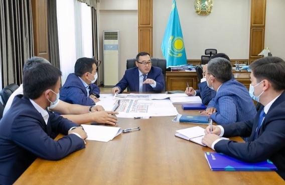Председатель Правления АО «Samruk-Kazyna Construction» встретился с Акимом Алматинской области