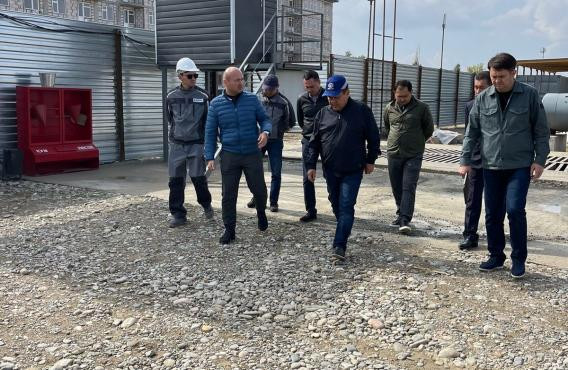 Head of Samruk-Kazyna Construction visited Zhambyl region on a working trip