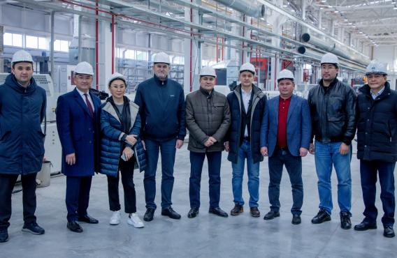 Члены Совета Директоров Samruk-Kazyna Construction посетили завод Metal Former