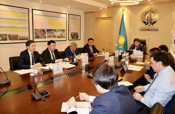Состоялось заседание Совета директоров АО «Samruk-Kazyna Construction»