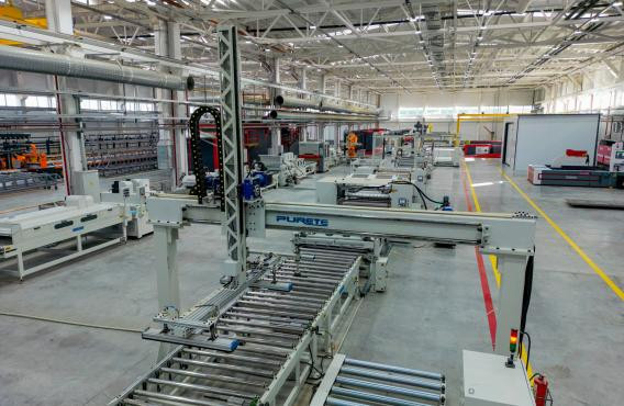 Roofing and cladding material production plant in Nur-Sultan MetalFormer