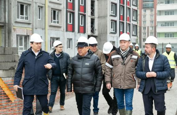 Председатель Правления АО «Samruk-Kazyna Construction» провел выездные совещания в г. Алматы