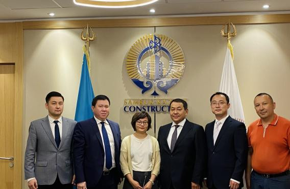 В АО «Samruk-Kazyna Construction» прошла встреча с представителями China Tianchen Engineering Corporation